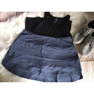 NWOT Athleta Stripe Swagger Skort Style #983302